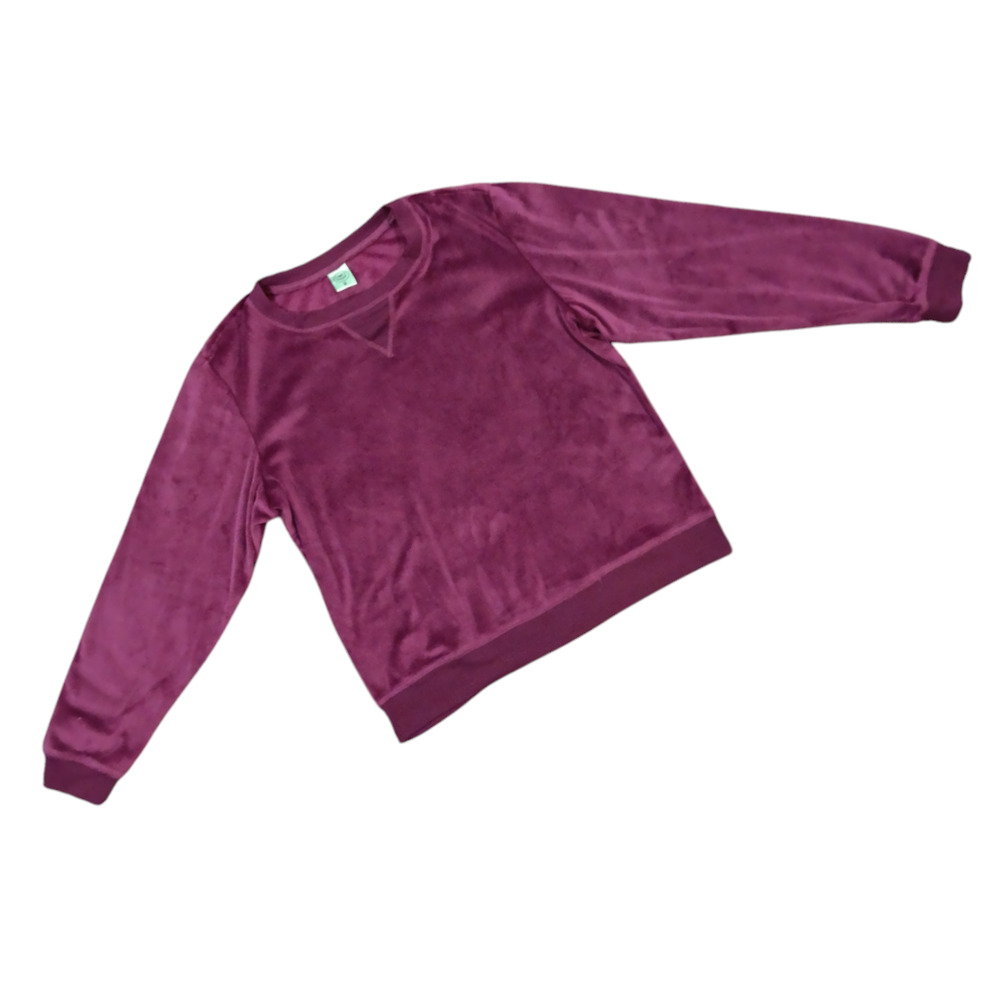 Honeydew velour wildberry sweatshirt - Picture 3 of 8